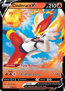 Cinderace V (018/72) [Shining Fates] Holofoil - Ultra Rare