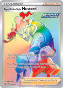 Rapid Strike Style Mustard (Secret) (176/163) [SWSH05 Battle Styles] Holofoil - Secret Rare