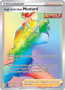 Single Strike Style Mustard (Secret) (177/163) [SWSH05 Battle Styles] Holofoil - Secret Rare