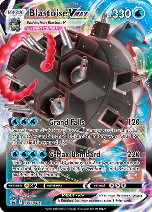 Blastoise VMAX (SWSH103/307) [SWSH Sword & Shield Promo Cards] Holofoil - Promo