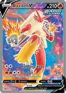 Blaziken V (Full Art) (161/198) [SWSH06 Chilling Reign] Holofoil - Ultra Rare