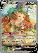 Leafeon V (Alternate Full Art) (167/203) [SWSH07 Evolving Skies] Holofoil - Ultra Rare