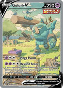 Golurk V (Alternate Full Art) (182/203) [SWSH07 Evolving Skies] Holofoil - Ultra Rare
