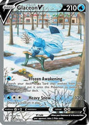 Glaceon V (Alternate Full Art) (175/203) [SWSH07 Evolving Skies] Holofoil - Ultra Rare