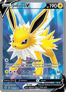 Jolteon V (Full Art) (177/203) [SWSH07 Evolving Skies] Holofoil - Ultra Rare
