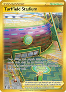 Turffield Stadium (Secret) (234/203) [SWSH07 Evolving Skies] Holofoil - Secret Rare