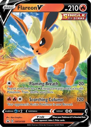 Flareon V (SWSH149/307) [SWSH Sword & Shield Promo Cards] Holofoil - Promo