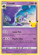 Lunala (015/25) [Celebrations] Holofoil - Holo Rare