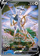 Arceus V (Alternate Full Art) (166/172) [SWSH09 Brilliant Stars] Holofoil - Ultra Rare