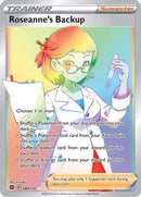 Roseanne's Backup (Secret) (180/172) [SWSH09 Brilliant Stars] Holofoil - Secret Rare