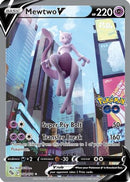 Mewtwo V (Alternate Full Art) (072/78) [Pokemon GO] Holofoil - Ultra Rare