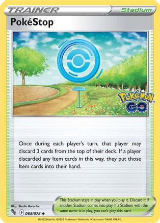 PokeStop (068/78) [Pokemon GO] - Uncommon