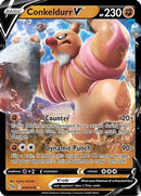 Conkeldurr V (040/78) [Pokemon GO] Holofoil - Ultra Rare