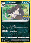 Alolan Raticate (042/78) [Pokemon GO] - Common