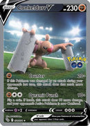Conkeldurr V (Alternate Full Art) (074/78) [Pokemon GO] Holofoil - Ultra Rare