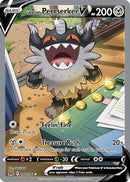 Galarian Perrserker V (Alternate Full Art) (184/196) [SWSH11 Lost Origin] Holofoil - Ultra Rare