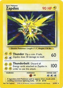 Zapdos (016/102) [Base Set] Holofoil - Holo Rare