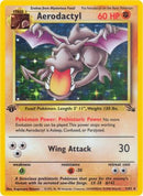 Aerodactyl (001/62) [Fossil] 1st Edition Holofoil - Holo Rare