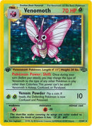 Venomoth (013/64) [Jungle] 1st Edition Holofoil - Holo Rare
