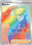 Brandon (Secret) (203/195) [SWSH12 Silver Tempest] Holofoil - Secret Rare