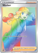 Worker (Secret) (209/195) [SWSH12 Silver Tempest] Holofoil - Secret Rare