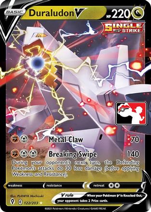 Duraludon V (122) [Prize Pack Series Cards] Holofoil - Ultra Rare
