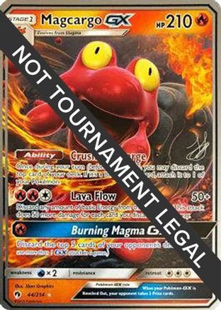 Magcargo GX - 2019 (Henry Brand) (044) [World Championship Decks] - Ultra Rare
