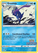 Greninja (Illustration Contest 2022) (SWSH305) [SWSH Sword & Shield Promo Cards] - Promo