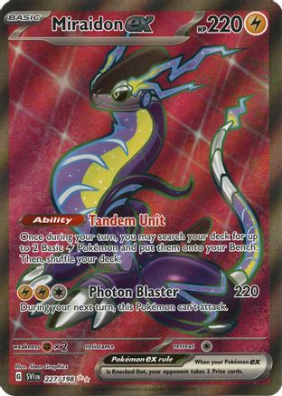 Miraidon ex (227/198) [SV01 Scarlet & Violet Base Set] Holofoil - Ultra Rare