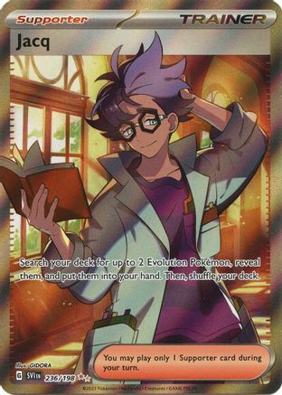 Jacq (236/198) [SV01 Scarlet & Violet Base Set] Holofoil - Ultra Rare