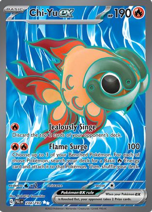 Chi-Yu ex (234/193) [SV02 Paldea Evolved] Holofoil - Ultra Rare