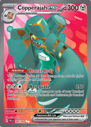 Copperajah ex (245/193) [SV02 Paldea Evolved] Holofoil - Ultra Rare