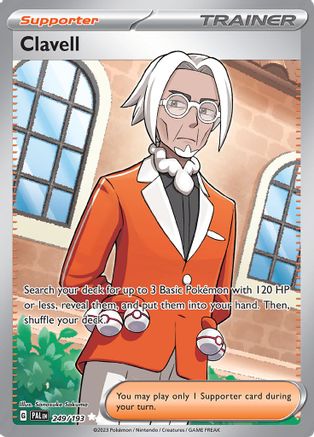 Clavell (249/193) [SV02 Paldea Evolved] Holofoil - Ultra Rare
