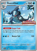 Baxcalibur (Prerelease) (019) [SV Scarlet & Violet Promo Cards] Holofoil - Promo