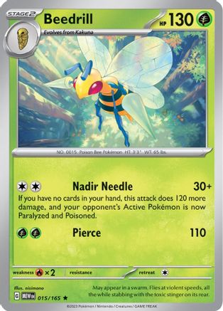 Beedrill (015) [SV Scarlet & Violet 151] Holofoil - Rare