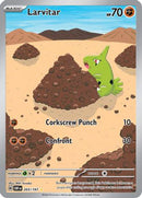 Larvitar (203/197) [SV03 Obsidian Flames] Holofoil - Illustration Rare