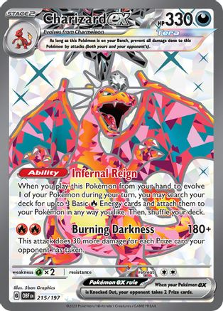 Charizard ex (215/197) [SV03 Obsidian Flames] Holofoil - Ultra Rare