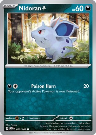 Nidoran F (029) [SV Scarlet & Violet 151] - Common