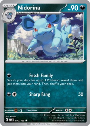 Nidorina (030) [SV Scarlet & Violet 151] - Uncommon