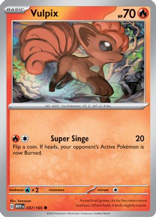 Vulpix (037) [SV Scarlet & Violet 151] - Common