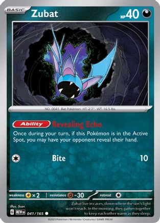 Zubat (041) [SV Scarlet & Violet 151] - Common