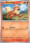 Growlithe (058) [SV Scarlet & Violet 151] - Common
