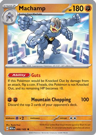 Machamp (068) [SV Scarlet & Violet 151] Holofoil - Rare