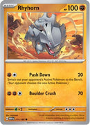 Rhyhorn (111) [SV Scarlet & Violet 151] Reverse Holofoil - Common