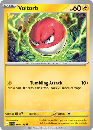 Voltorb (100) [SV Scarlet & Violet 151] Reverse Holofoil - Common