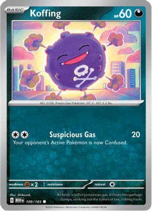 Koffing (109) [SV Scarlet & Violet 151] - Common
