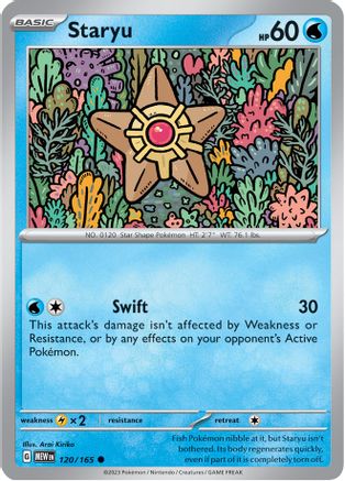 Staryu (120) [SV Scarlet & Violet 151] Reverse Holofoil - Common