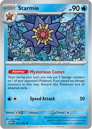 Starmie (121) [SV Scarlet & Violet 151] Holofoil - Rare