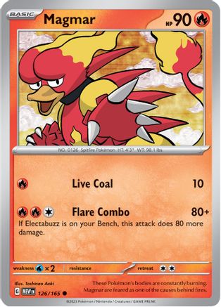 Magmar (126) [SV Scarlet & Violet 151] Reverse Holofoil - Common