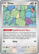 Ditto (132) [SV Scarlet & Violet 151] Reverse Holofoil - Rare